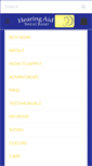 Mobile Screenshot of hearingaidsweatband.com